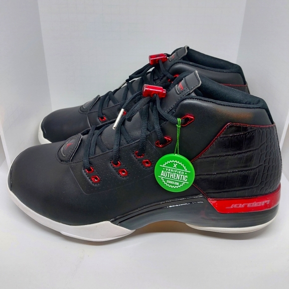 NIKE AIR JORDAN 17 - BRED CHICAGO BULLS - Picture 5 of 8